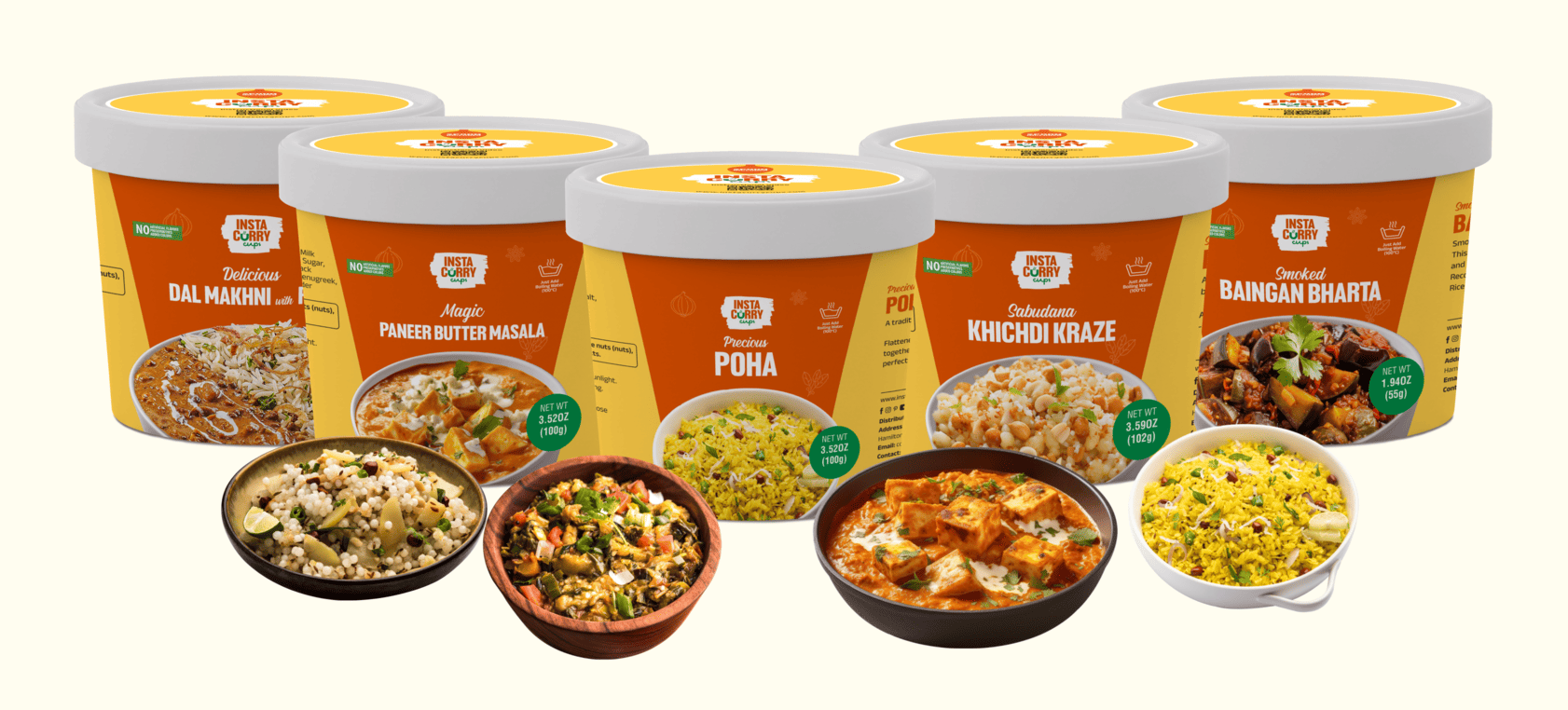 quick and ready-to-eat indian meals at United States